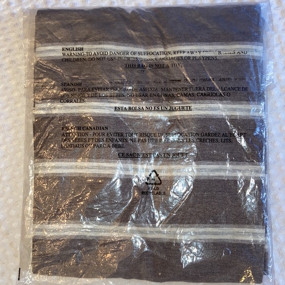 LULAROE Julia Bodycon Midi Dress XXS Gray Brown Stripe Short Elbow Sleeve NEW! - Picture 9 of 10